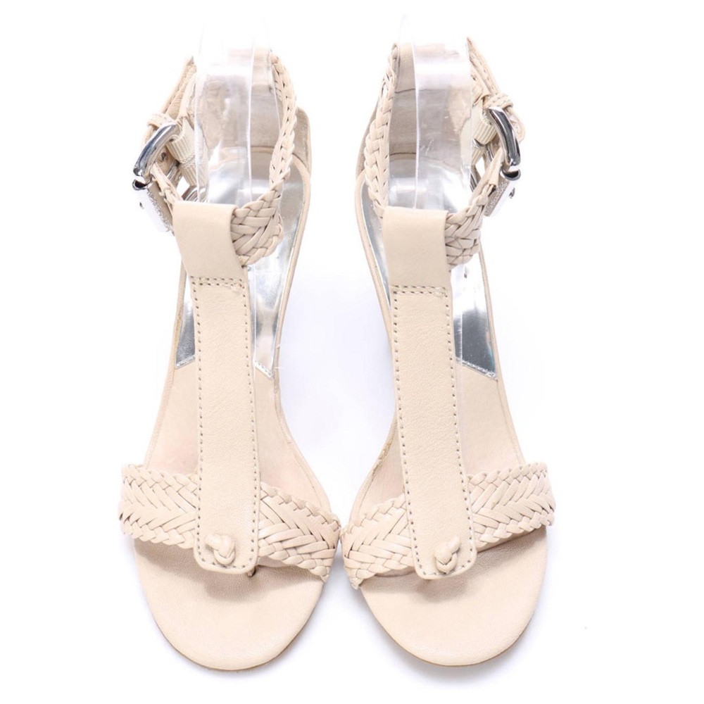 Michael Kors Cream Braided Sandals
